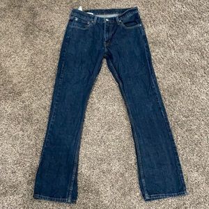 Men’s blue jeans